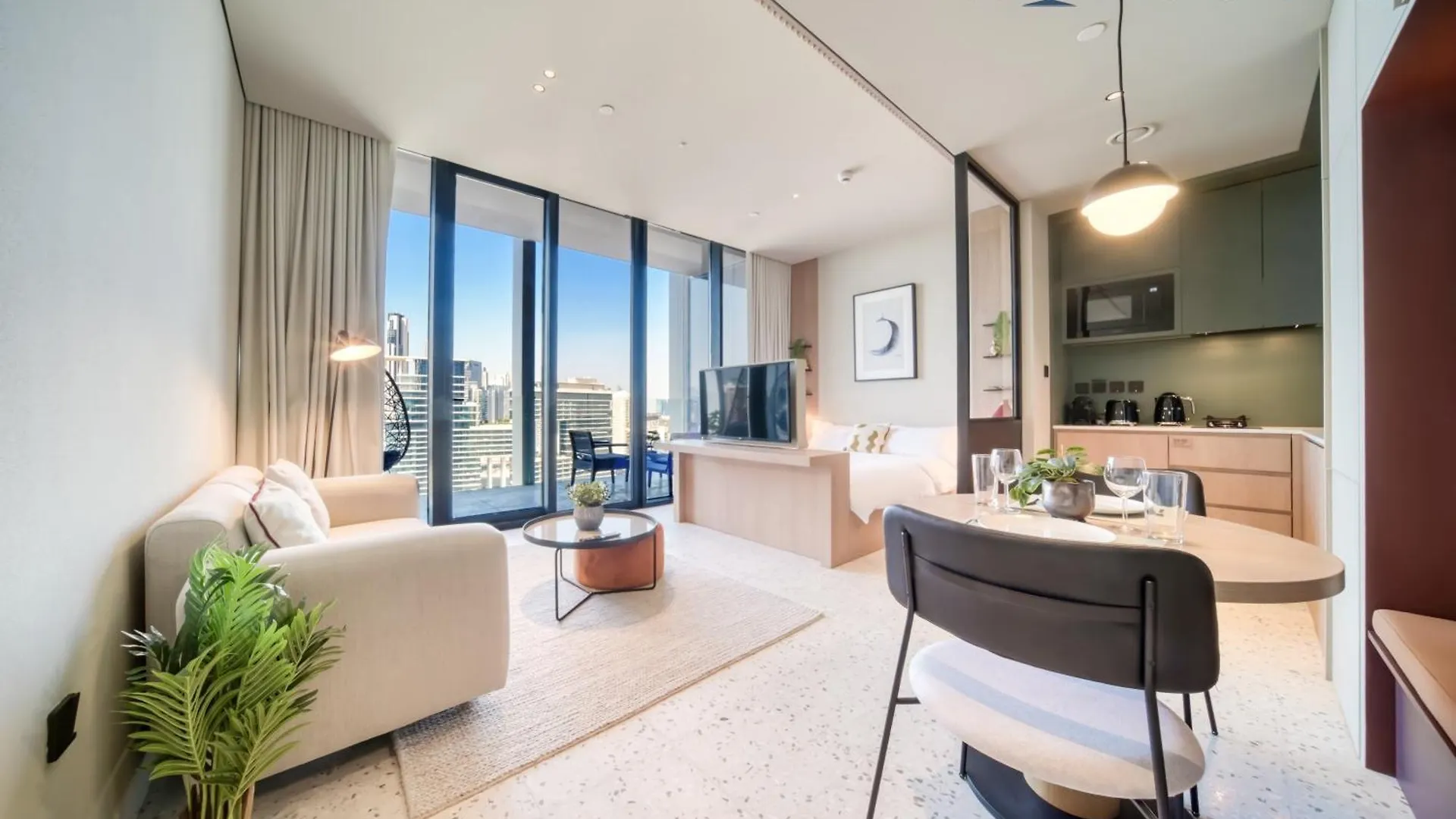 Upside Living, Burj Khalifa View, Business Bay - Mint Stay Dubai Apartment