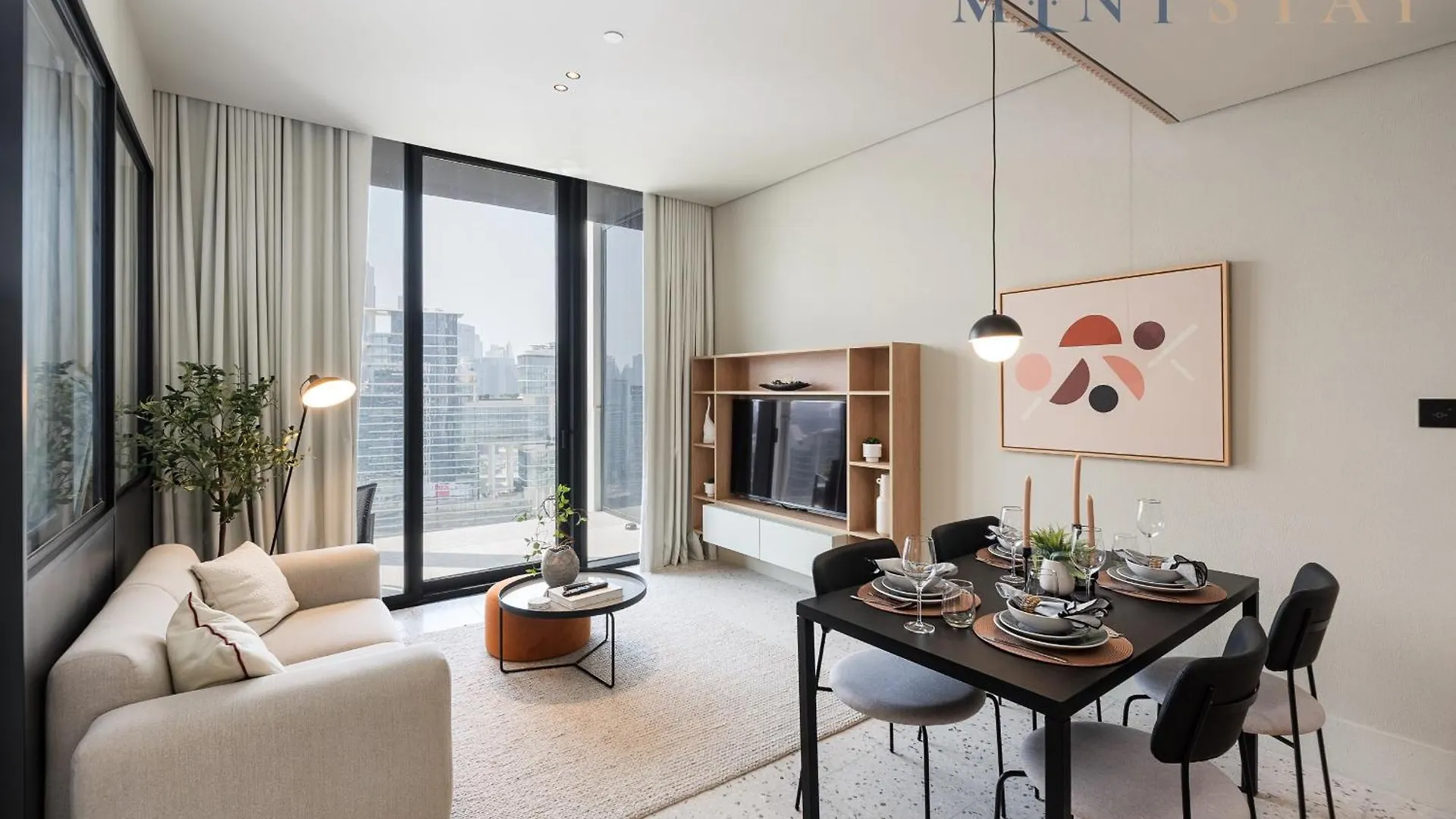 Apartment Upside Living, Burj Khalifa View, Business Bay - Mint Stay Dubai