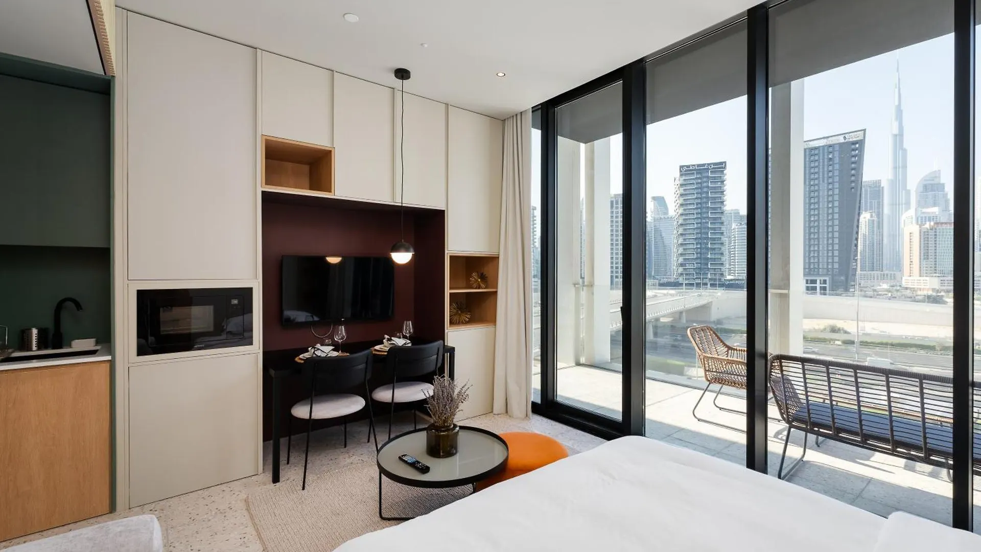 Upside Living, Burj Khalifa View, Business Bay - Mint Stay Dubai Apartment